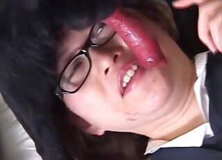 A big dick of a mutt is what this whore likes