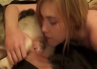 Awesome porno movie with a horny blonde babe