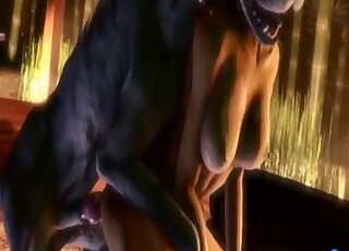 Mesmerizing 3D zoo porn movie to watch online